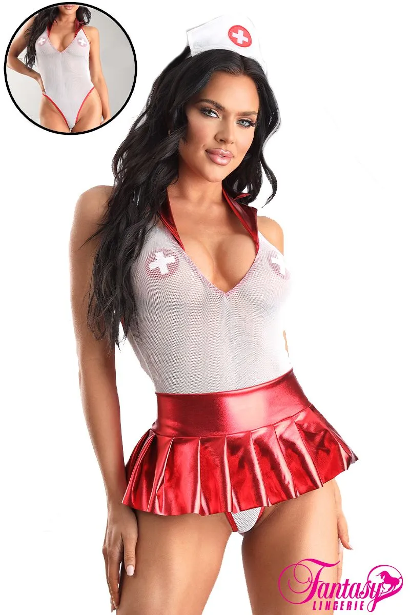 4Pc. Sexy Nurse Set