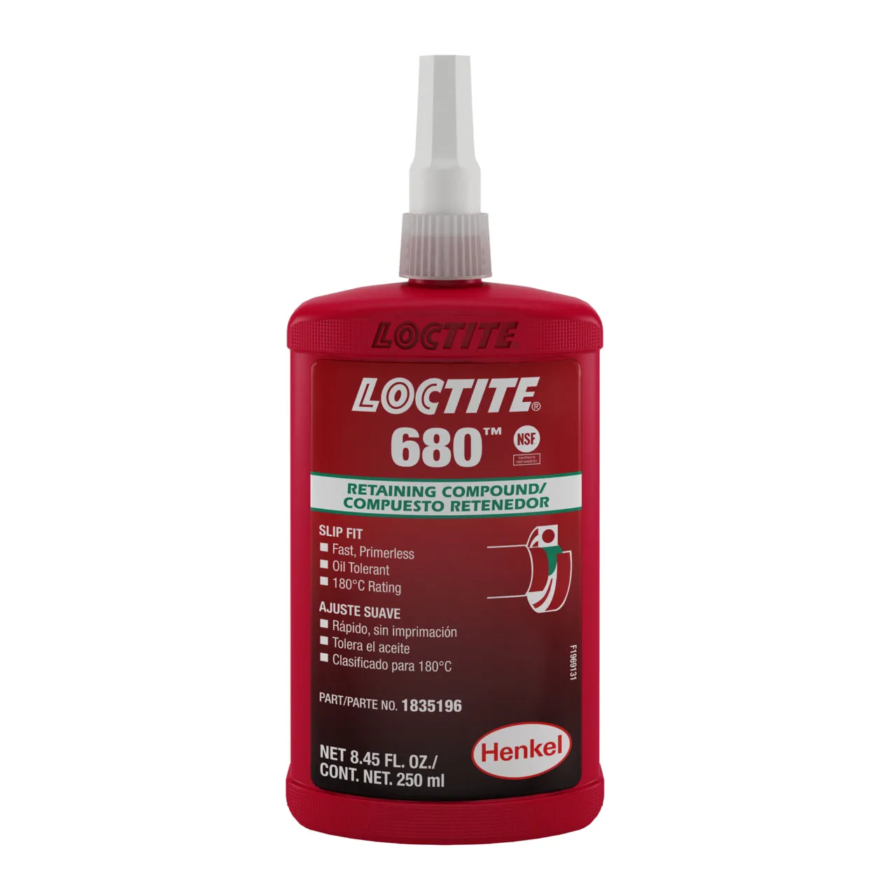 Adhesive - Loctite® 680 High Strength Retaining Compound, 1835201 / 1835196