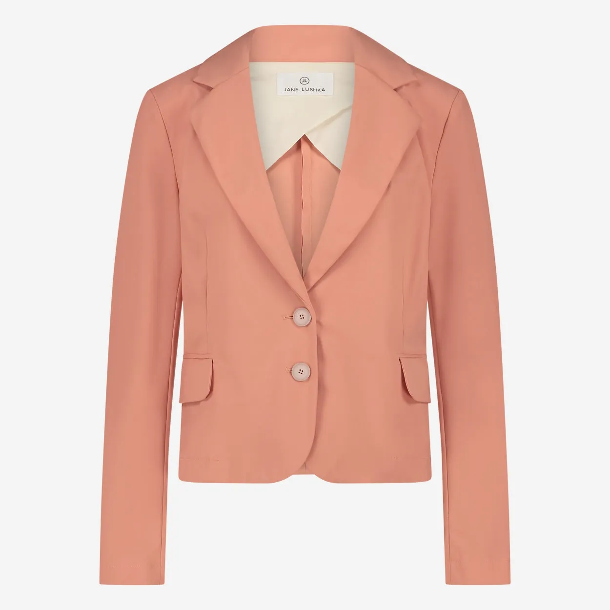 Atina Blazer Technical Jersey | Apricot