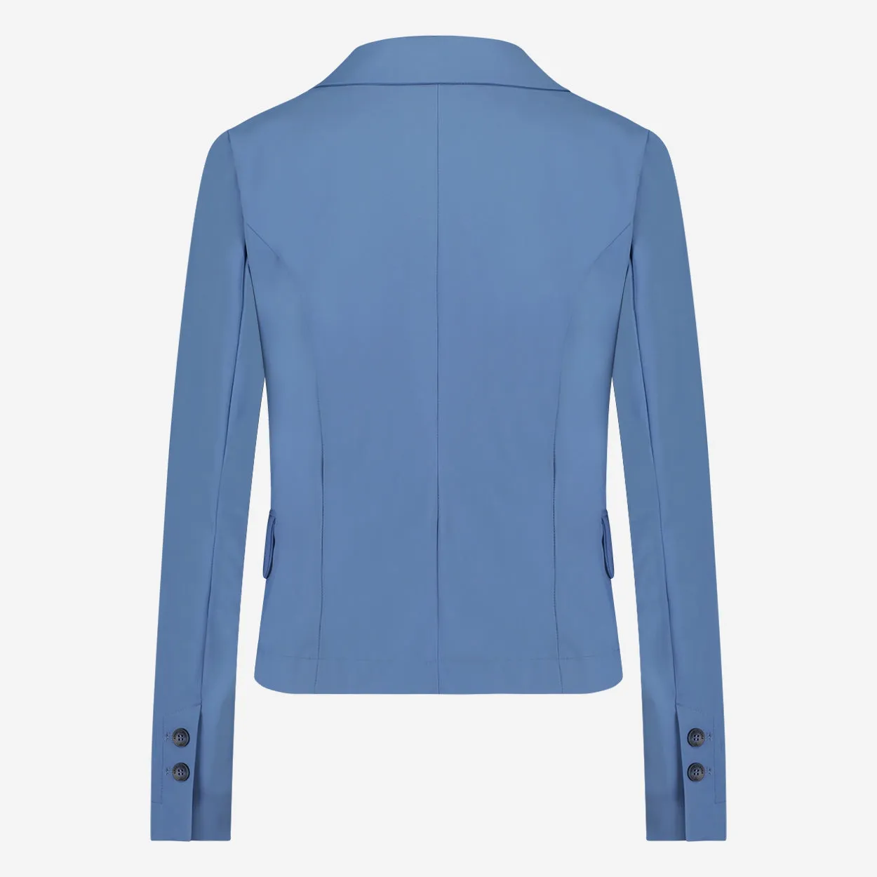 Atina Blazer Technical Jersey | Mid Blue