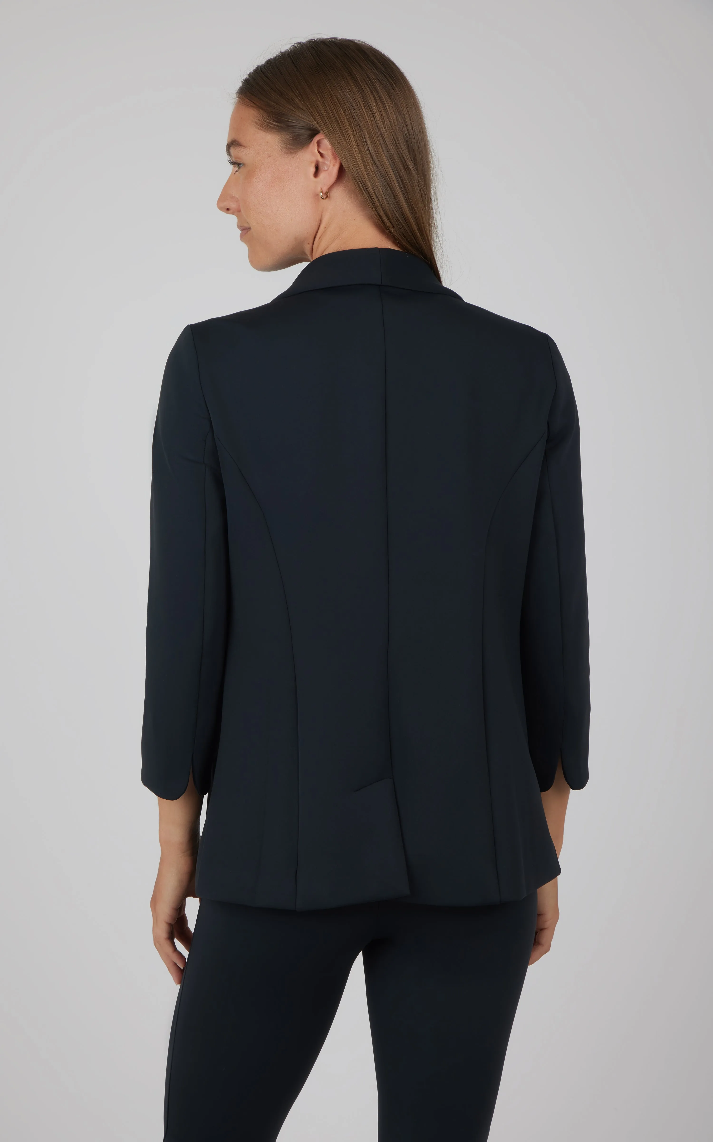 Bentley Blazer with Side Pockets and Back Slit