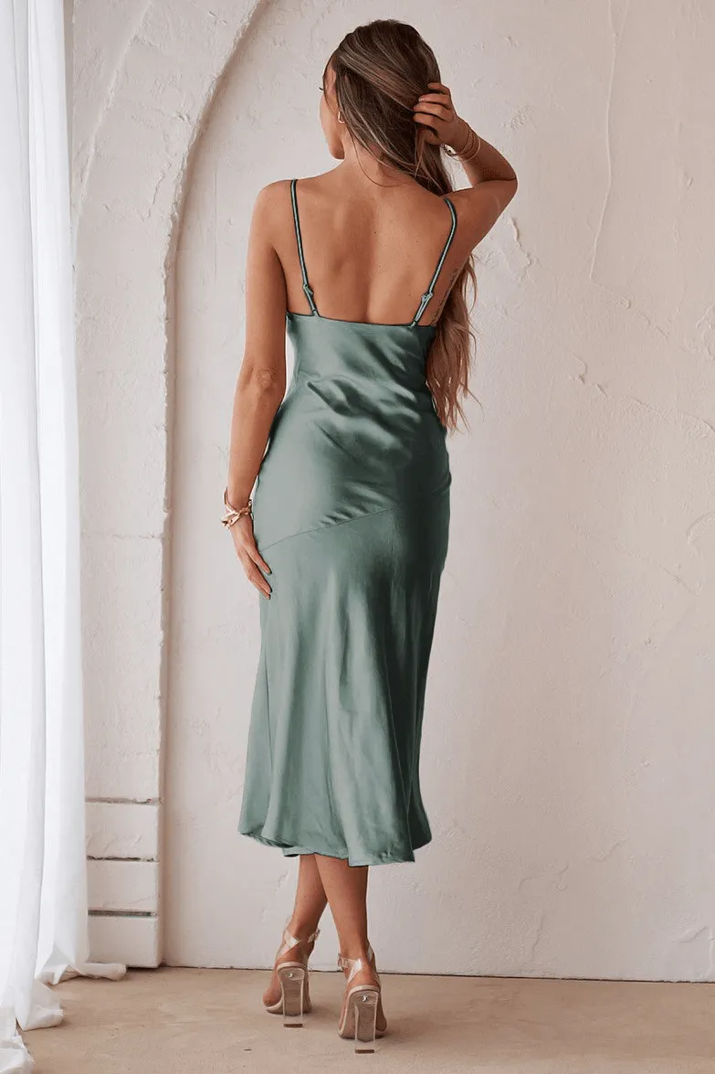 Carmen Dress - Sage