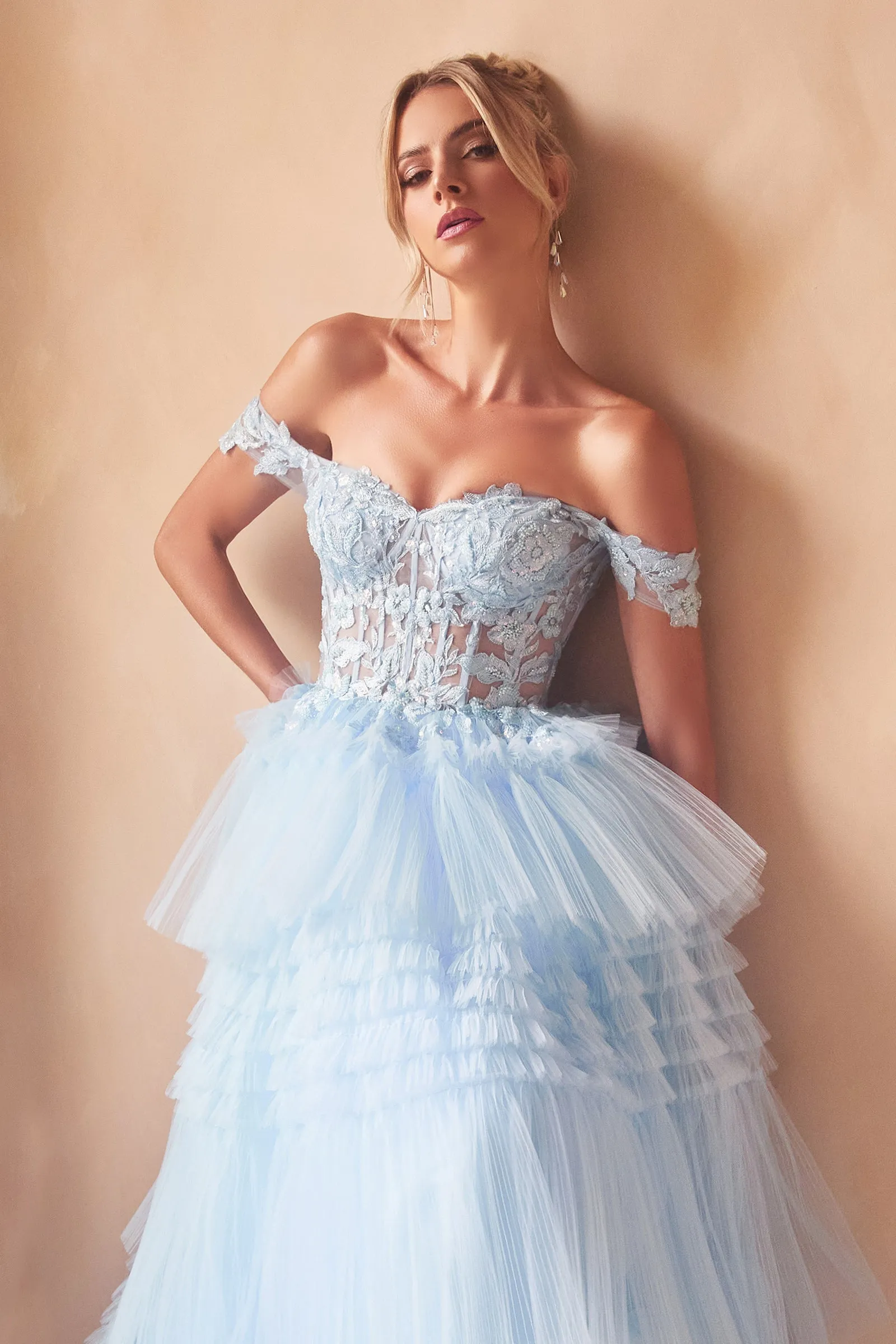 CINDERELLA DIVINE 9315 Tulle Ball Gown