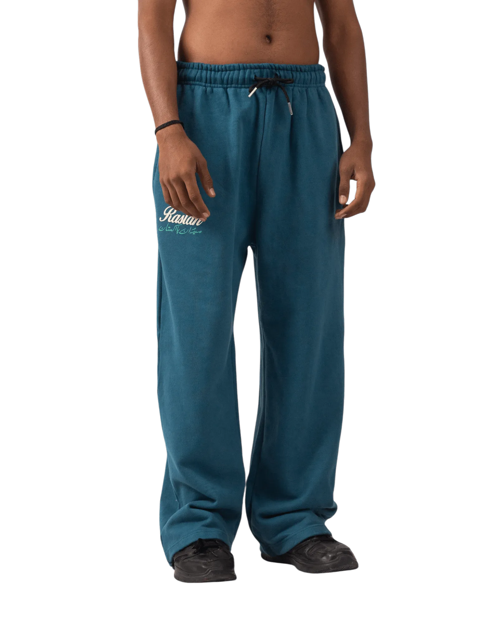 DARK CYAN  MADE IN PAK SWEATPANTS (V4)