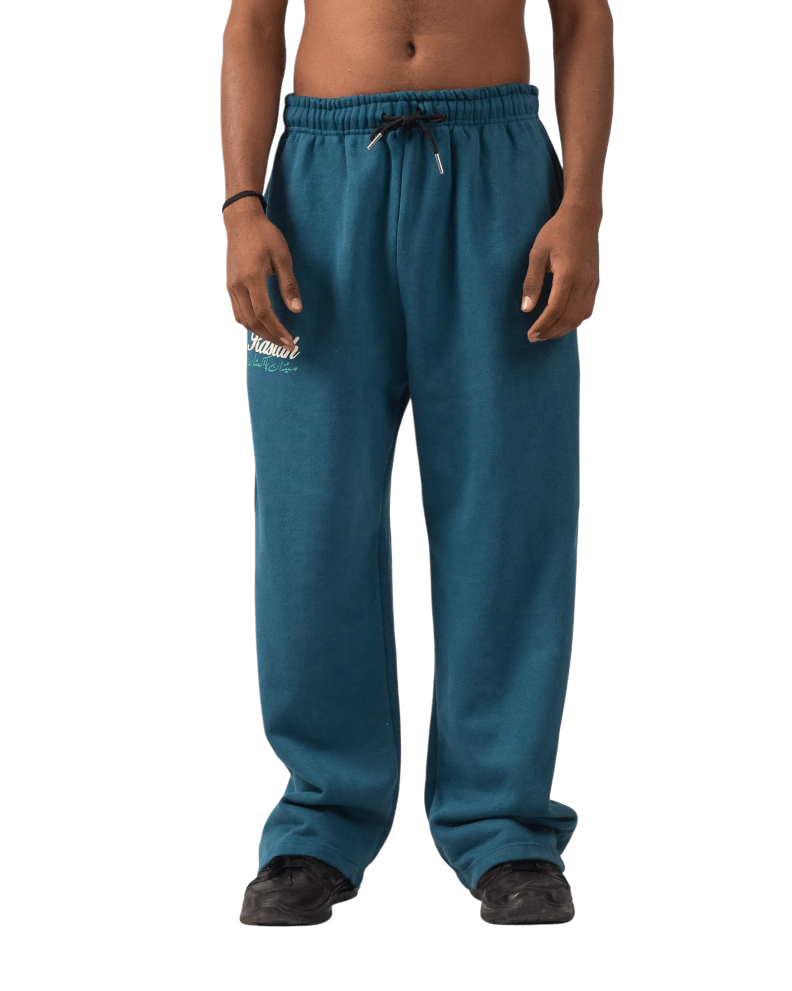 DARK CYAN  MADE IN PAK SWEATPANTS (V4)