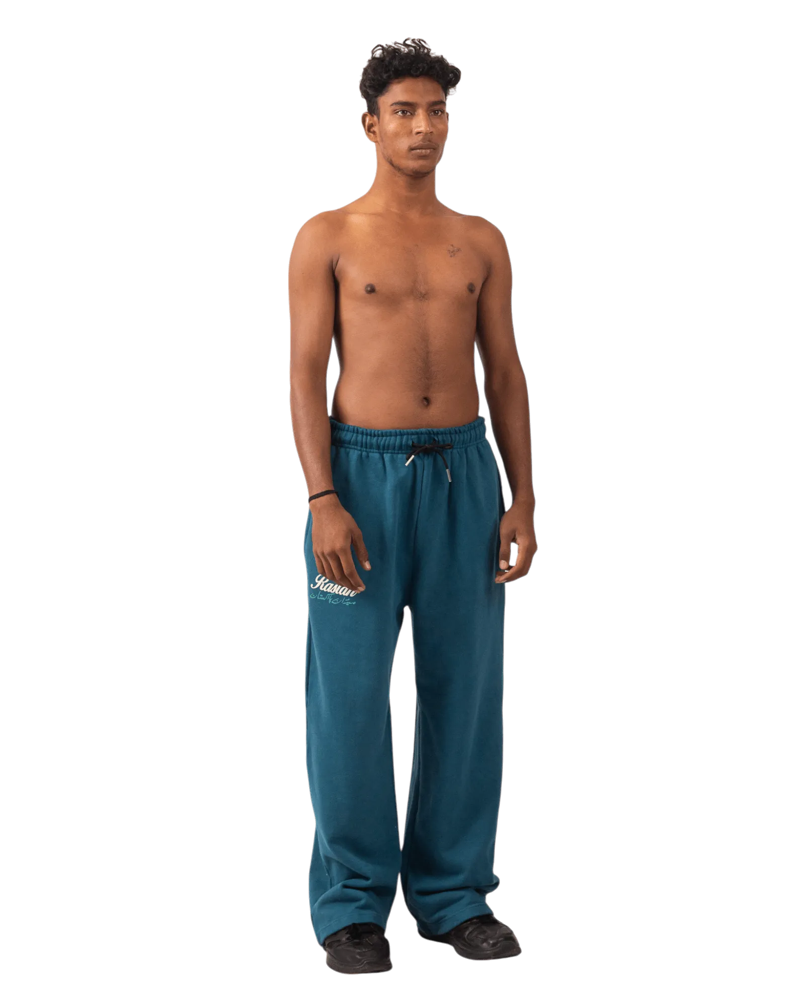 DARK CYAN  MADE IN PAK SWEATPANTS (V4)