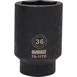 Dewalt DWMT75117OSP  -  1/2 DRIVE DEEP IMPACT SOCKET - 6 POINT-36MM