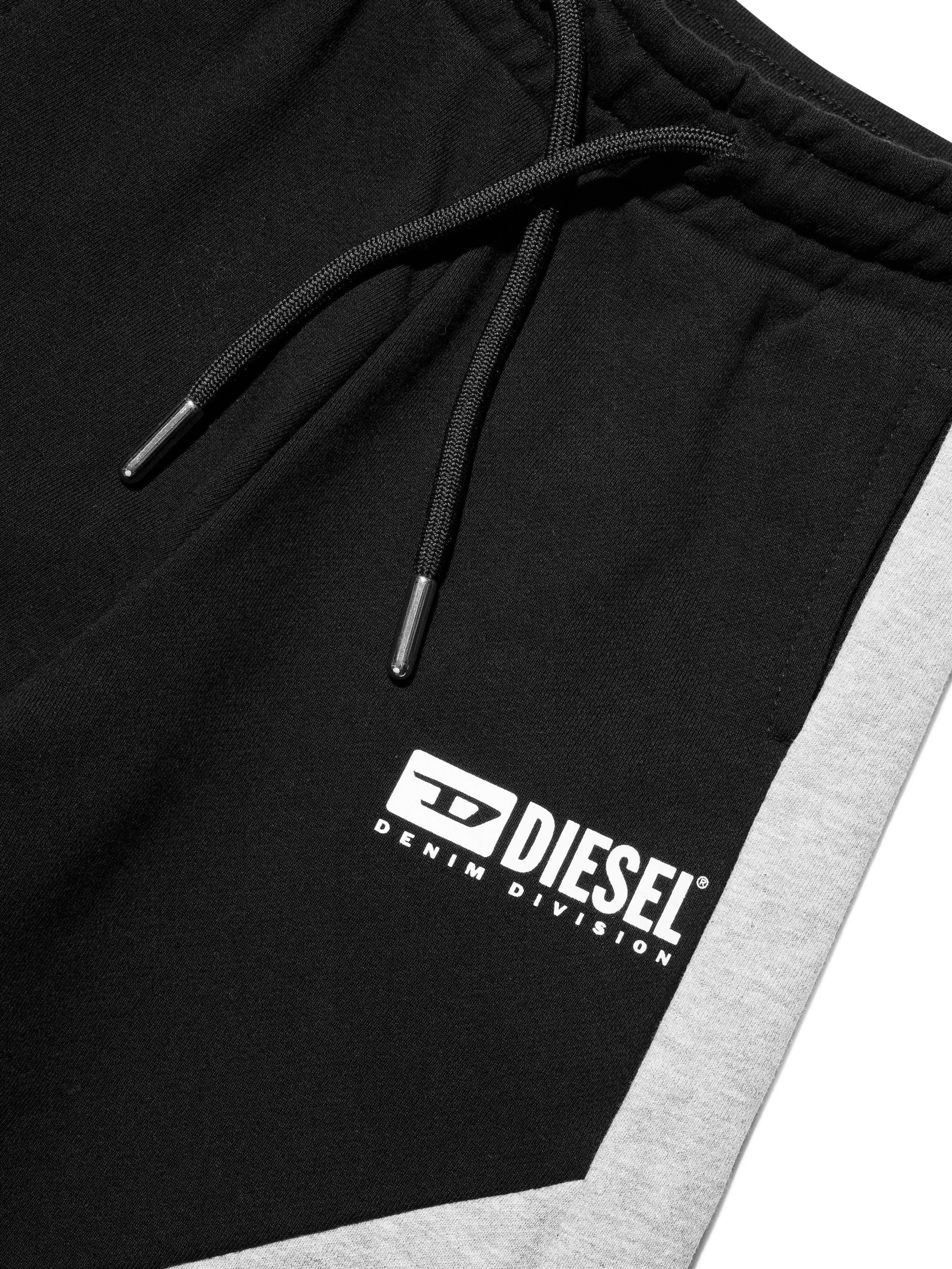 Diesel Boys Tricolour Logo Joggers in Blue