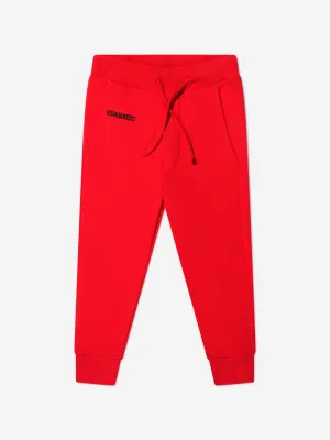 Dsquared2 Kids Sports Edition.07 Joggers In Red