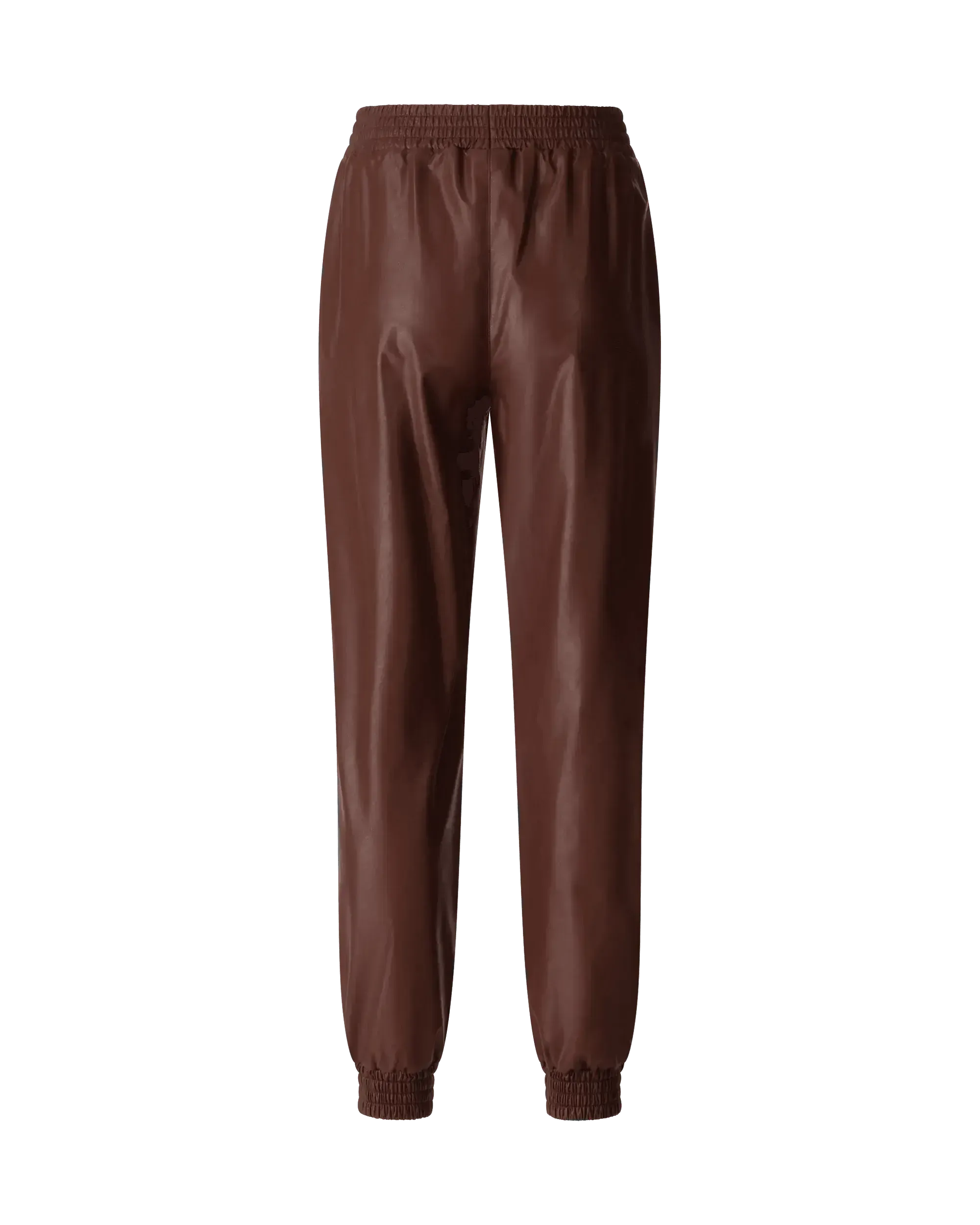 Faux Leather Joggers