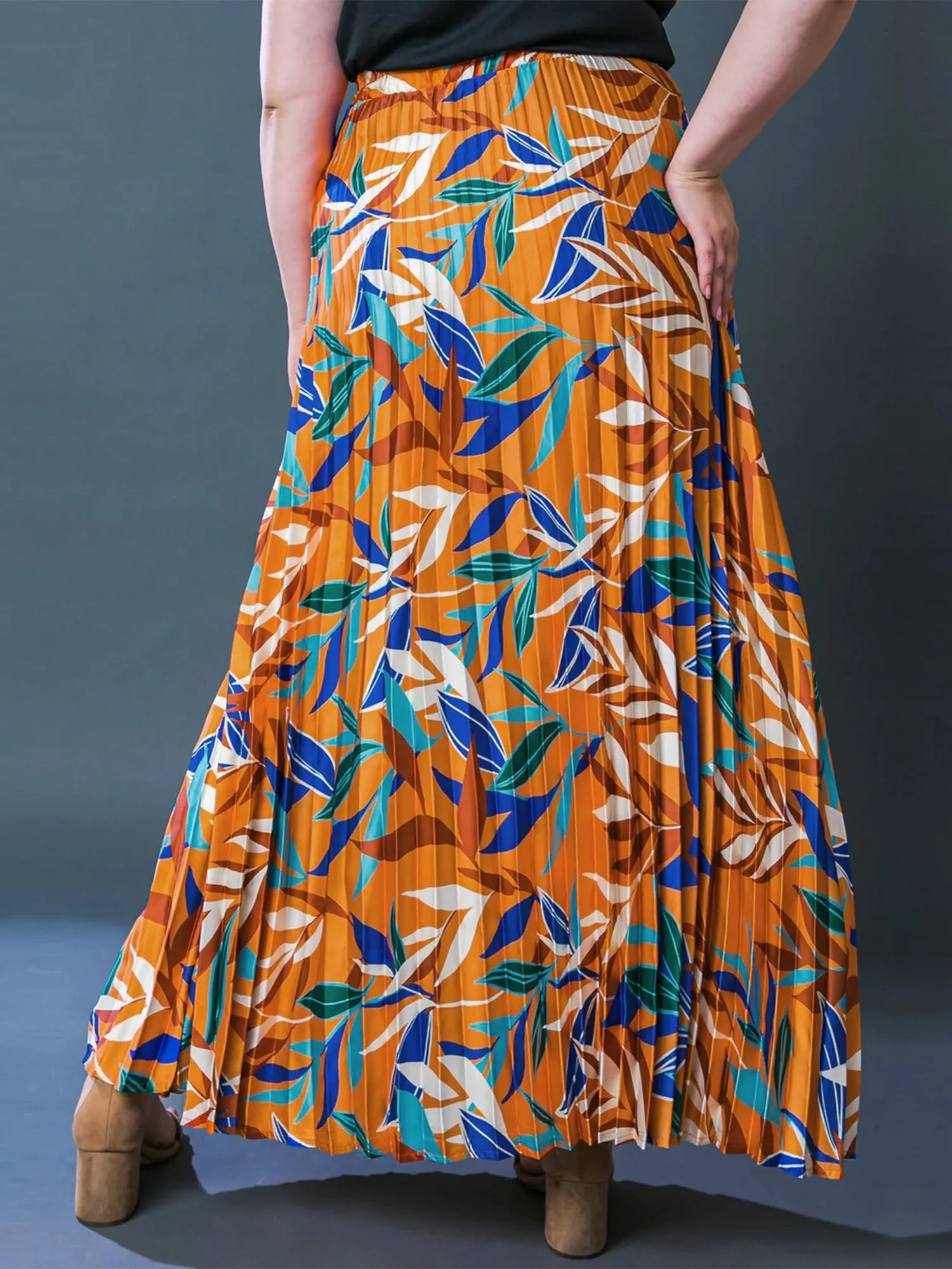 Flying Tomato Plus Pleated Maxi Skirt - Brands We Love