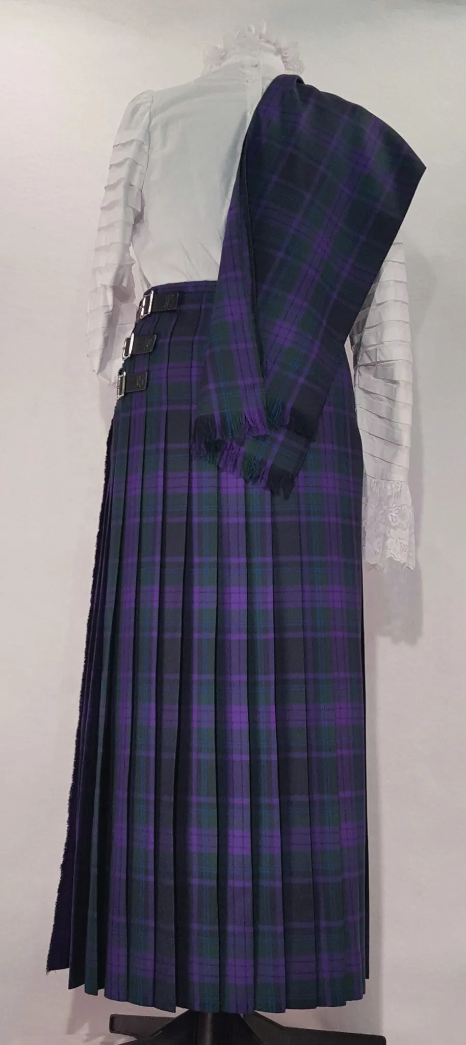 Kymberli,  Tartan (Plaid) Hostess Skirt