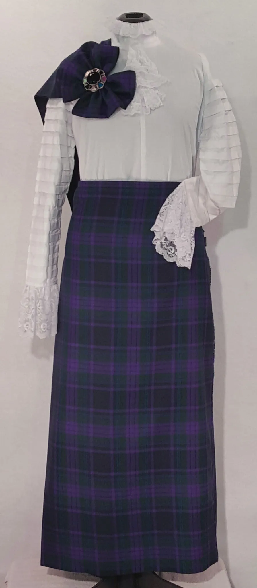 Kymberli,  Tartan (Plaid) Hostess Skirt