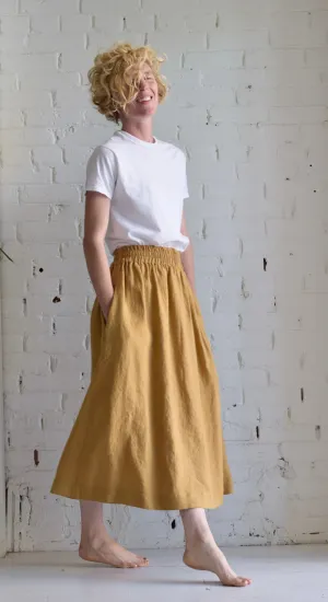 Lilah Linen Skirt