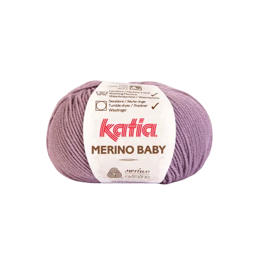 Merino Baby von KATIA 100% Schurwolle weich für Pullover und Jacken stricken