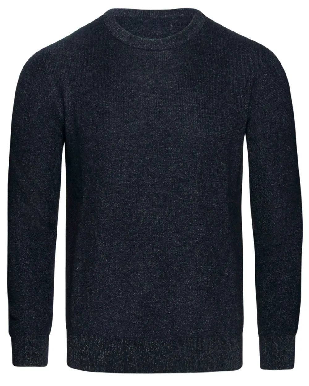 Midnight Melange Cashmere and Silk Sweater