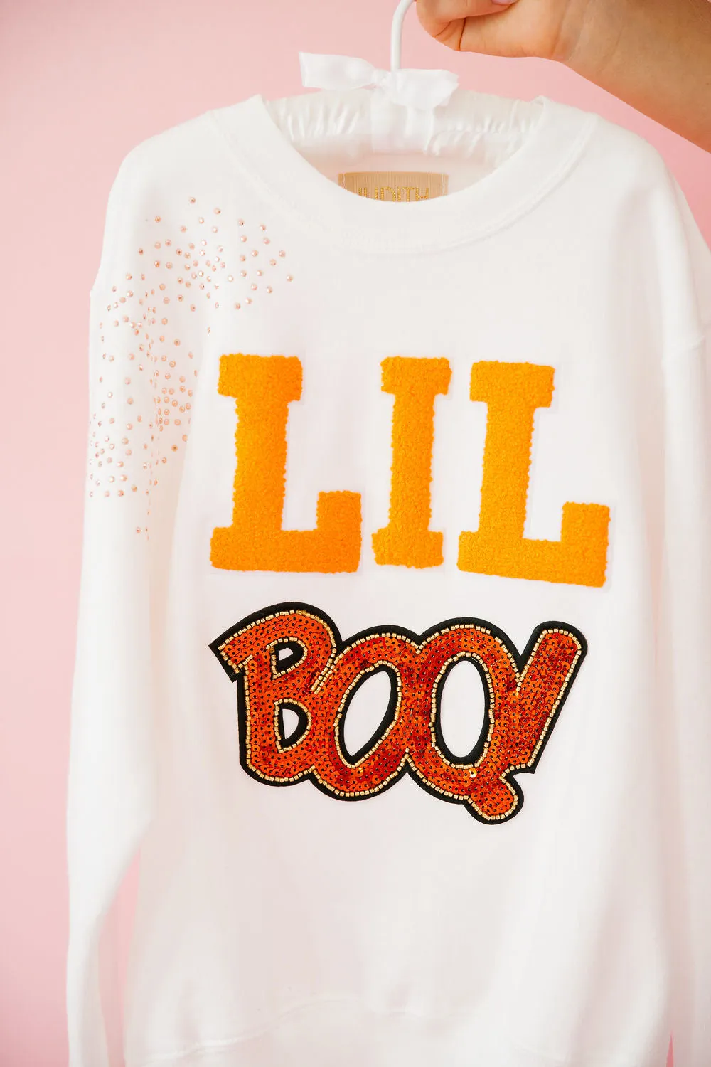 MINI KIDS LIL BOO! PULLOVER