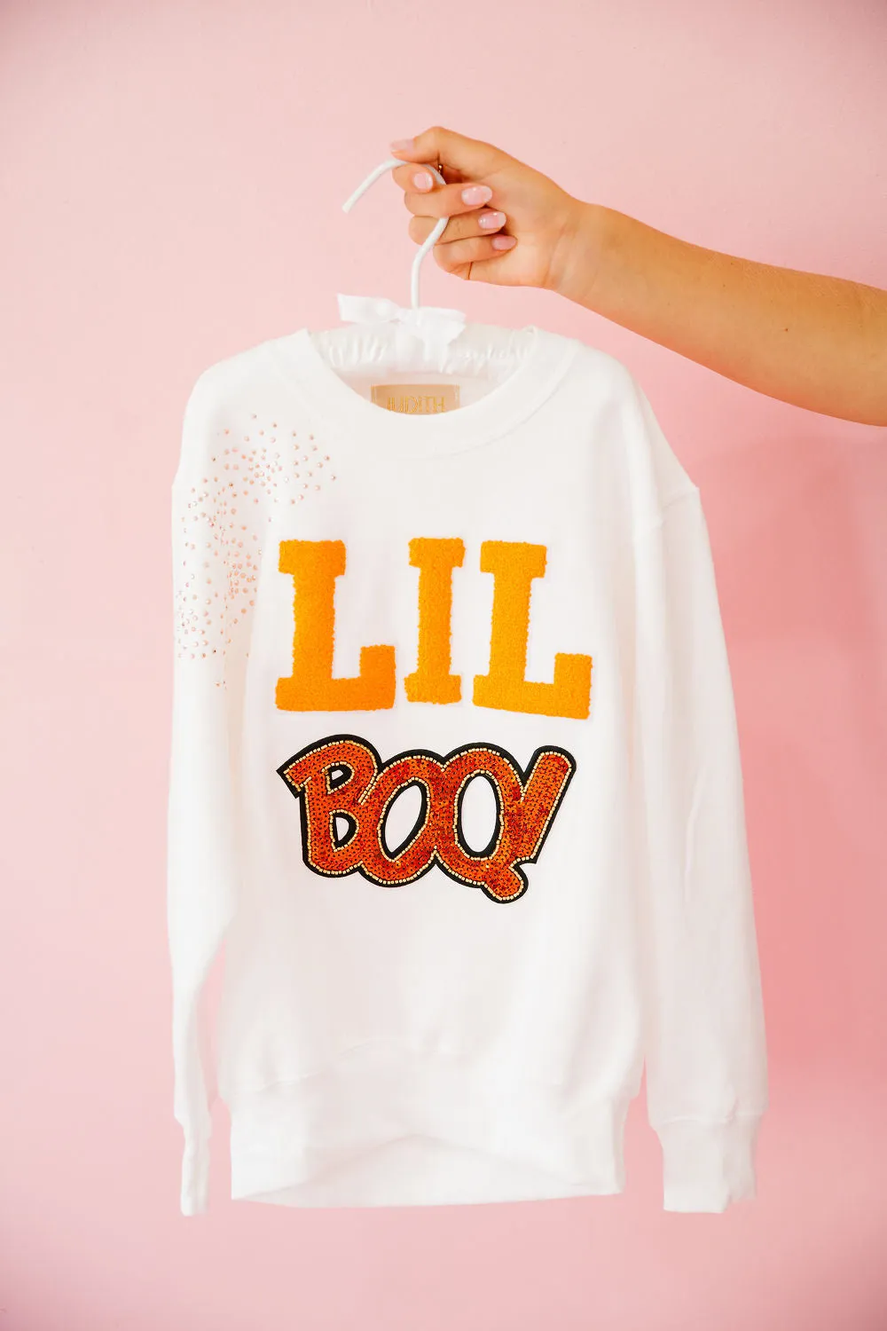 MINI KIDS LIL BOO! PULLOVER