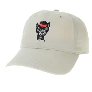 NC State Wolfpack Legacy Stone Wolfhead Adjustable Hat