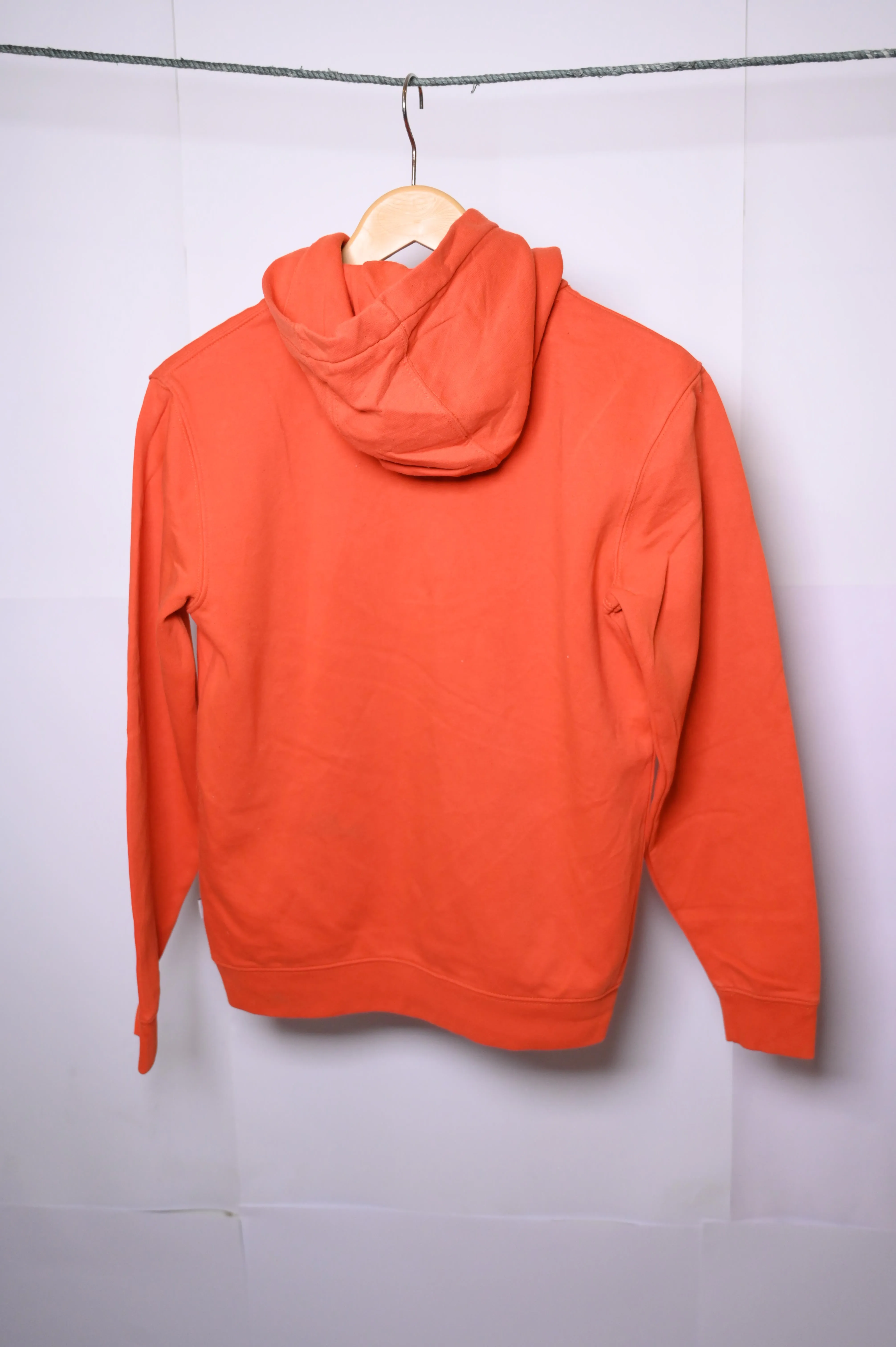 Quicksilver Vibrant Orange Full-Sleeve Hoodie