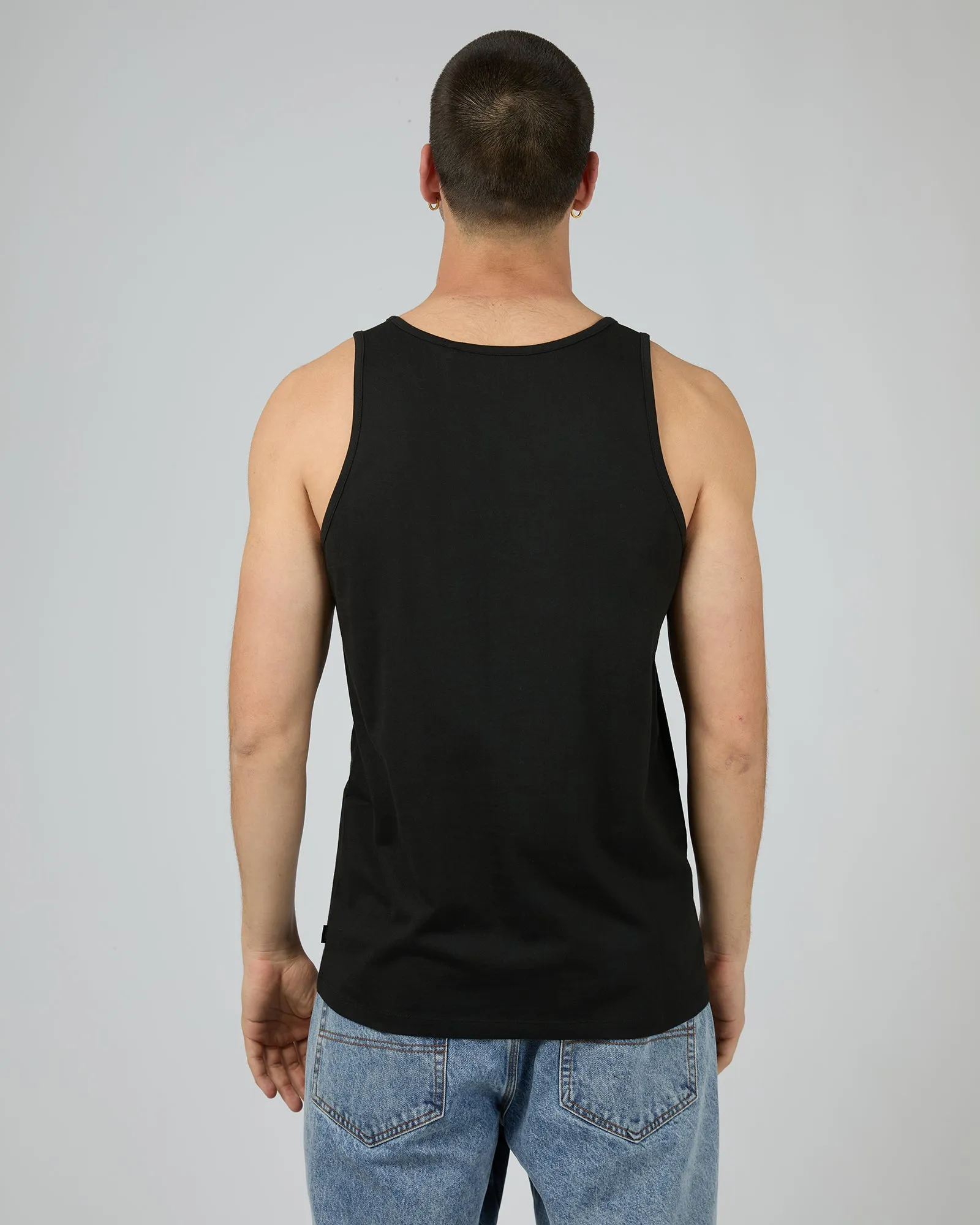 Strike Singlet Black