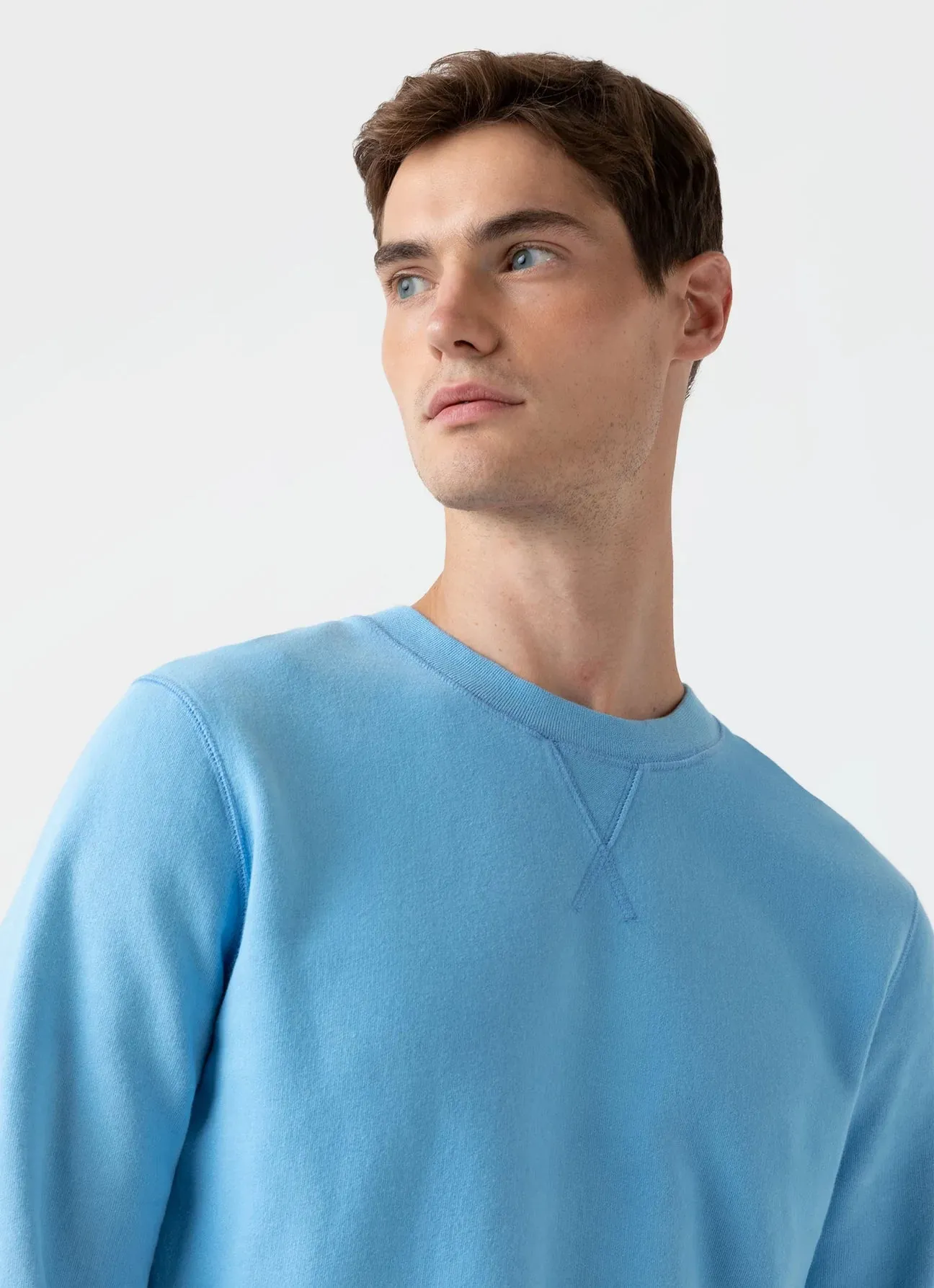 Sweatshirt Cyan Blue