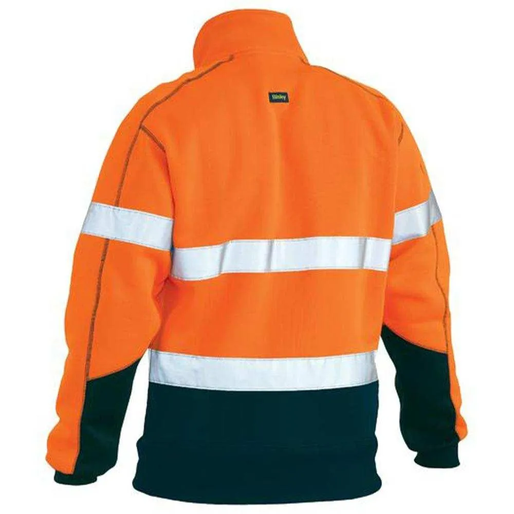 Taped Hi Vis 1/4 Fleece Pullover With Sherpa Lining BK6987T