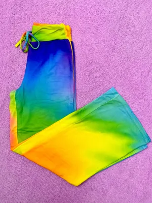 Tie-Dye Wide Leg Lounge Pants