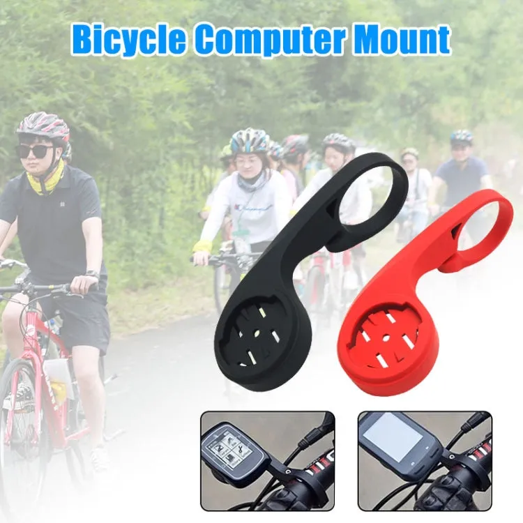 Timer Code Fixed Seat Speed Connection Extension Bracket Mountainous Bicycle Parts(Black)