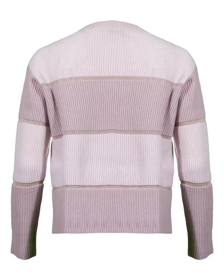 Tonet Two Tone Knit Pullover