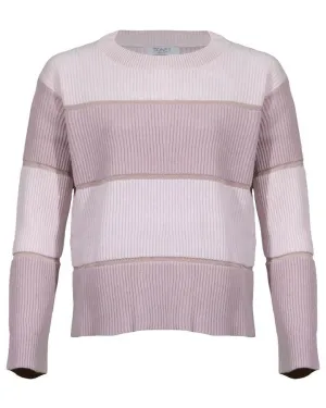 Tonet Two Tone Knit Pullover