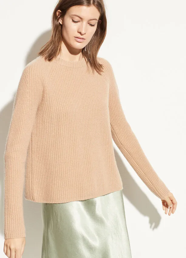 Vince Camel Rib Pullover