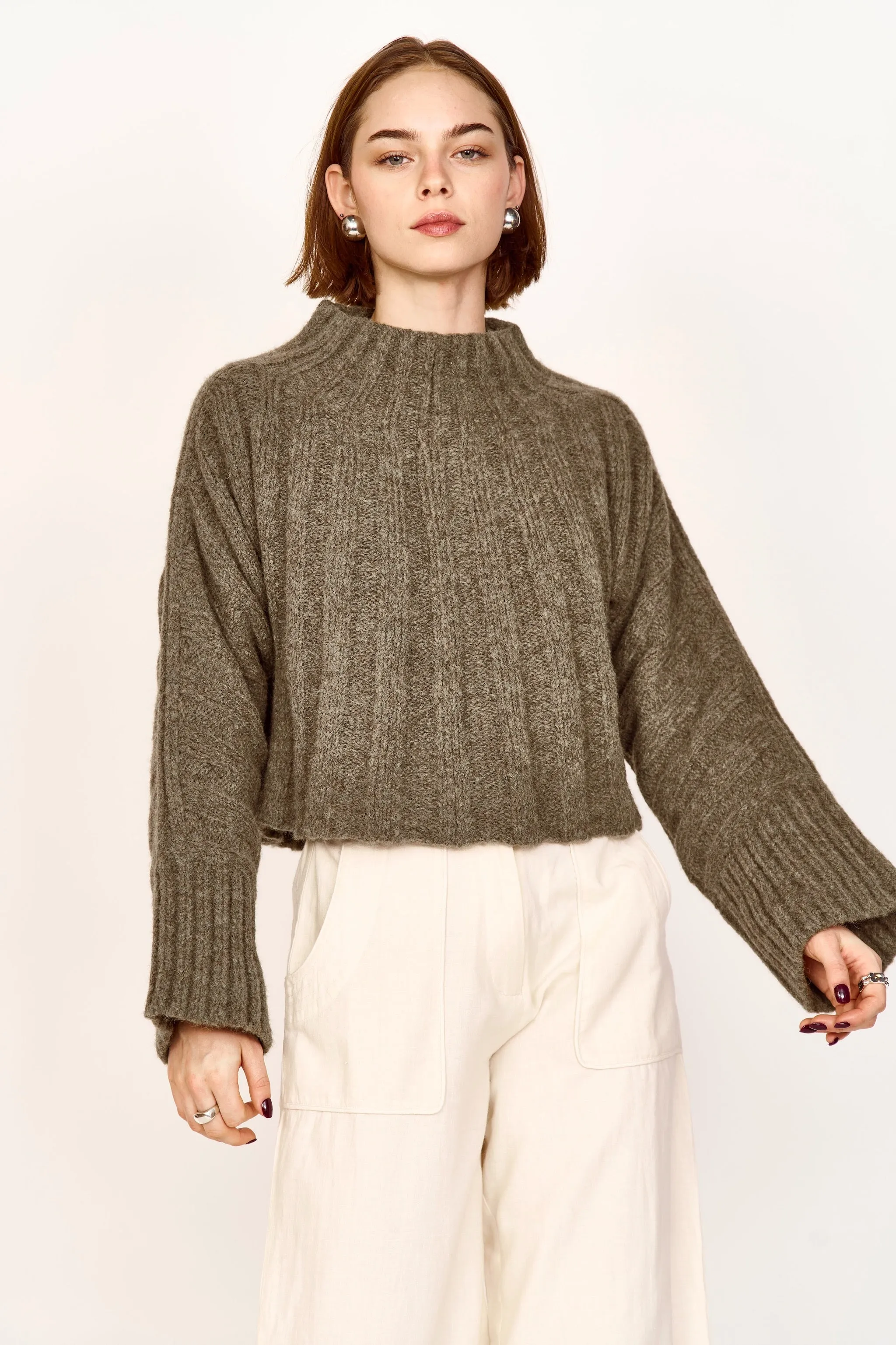 Winslow Sweater in Olive